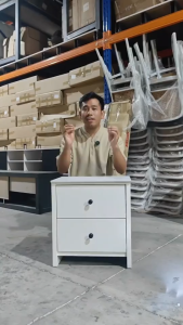 F&F: Basra Side Table/ Living Room Side Table/ Meja Kecil /Meja Kecil Tepi Katil /Almari Sisi Katil