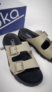 Cloka - Cartuzo: Sandal Pria Casual & Sendal Slide Santai