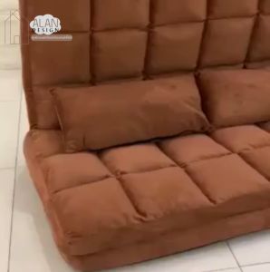 ซื้อ 2 ชุดคุ้มกว่า โซฟาเบด โซฟาพับปรับนอน โซฟาปรับนอนได้ โซฟา 3 in 1 ที่นอน ปรับนอน นั่ง ปรับระดับได้ ผ้ากำมะหยี่ แถมหมอน 2 ใบ ส่งจากไทย