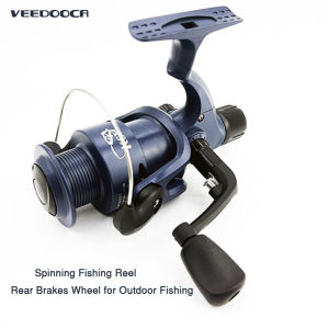 Viduka CB ล้องูหลังขนถ่ายล้อหมุน ล้อสายเบ็ด ล้อเบ็ดทะเล ล้อล่อ ล้อเบ็ดหิน ล้อเบ็ดหิน หล่อระยะไกล ตีล้อตกปลาสีดำ