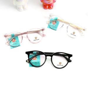 กรอบแว่นตา แว่นตา สำหรับตัดเลนส์ แว่นสายตา กรอบแว่นตา Fashion รุ่น Paul Frank 001 สีดำ กรอบเต็ม Rectangle ทรงสวย ขาข้อต่อ พลาสติกเกรดA ตัดเลนส์ทุกชนิด