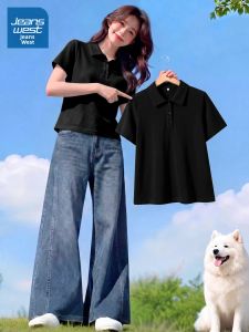 Jeanswest | Áo Polo Nữ Tay Ngắn Dáng Vừa Hè Phong Cách Trẻ Trung