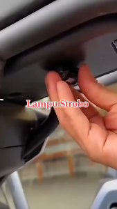 ANDR Strobe Light Lampu Kedip 7 Warna Rechargeable USB LED Pesawat Blitz