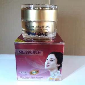 Kem dưỡng trắng da phục hồi hư tổn chống nắng ốc sên New One 10 tác dụng màu cam - HX1517