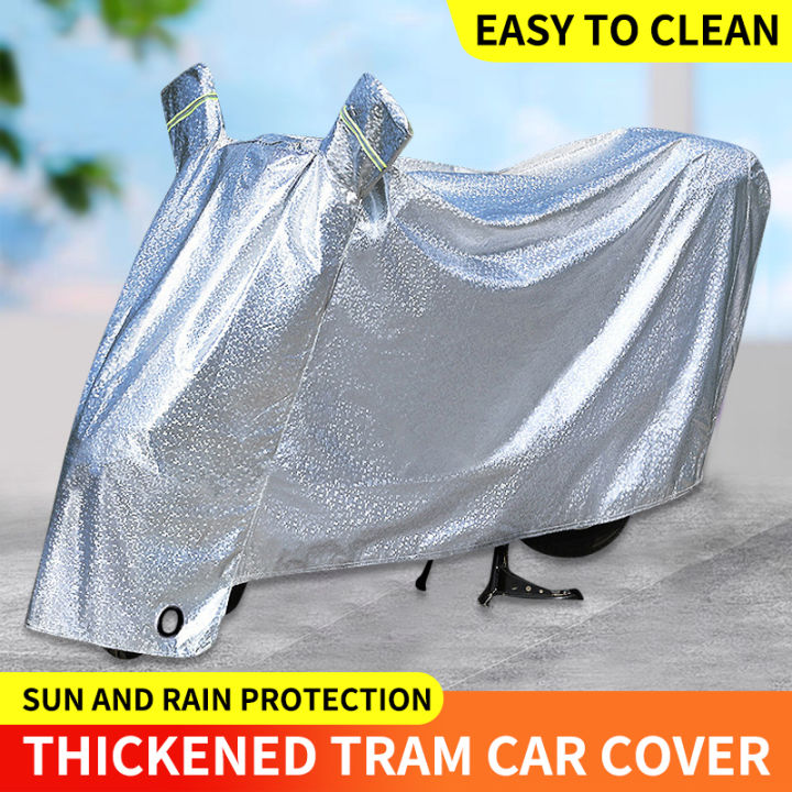 Electric car motorcycle rain cover binaural motorcycle cover motor ...