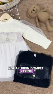 2 - 5 Tahun | Dress Doo Na Korea Style / Import Korean Style Cewek Korea Premium Casual Anak Perempuan kiosbalitafawa