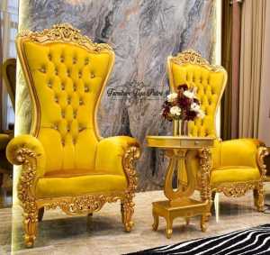 kursi tamu/Kursi sofa syahrini- kursi mewah-kursi pelaminan