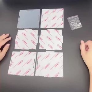 Transparent Acrylic Display Box Assembly Suitable for Basketball Dolls Car Models Souvenirs (Basketball)