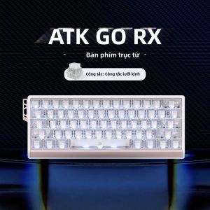 AULA | Bàn Phím Chơi Game Cơ Học Từ Tính Atk 68RX Độ Trễ Thấp 0.08ms Kết Nối Có Dây Dành Cho Máy Tính Để Bàn Phù Hợp Với Valorant