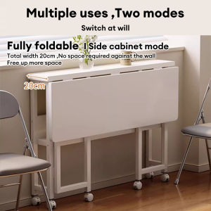 Global Study Desk Foldable Mobile Adjustable Table Space Saving Home Office Computer Desk Easy to Store