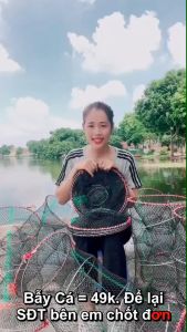 Lồng Lò Xo Dùng Bẫy Tôm Cua Lươn Trạch Ba Ba Hiệu Quả