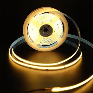 Ultra-Thin Self-Adhesive Dual-Color COB LED Strip Light Flexible Super-Bright Line Lamp Low Voltage Three-Color Soft Lamp Strip