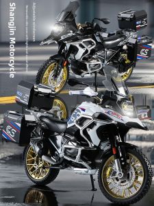 Simulation BMW Motorcycle Display 1:10 Scale