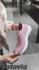 Batavia 2025 N35 N51 N56 GROSlR sepatu rajut kekinian wanita sekolah hitam Sepatu Wanita Women Sneakers