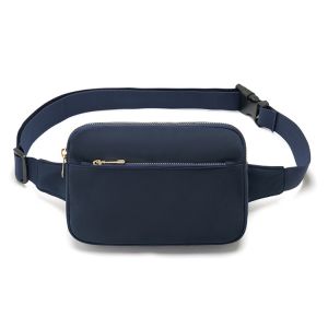 Túi Đeo Hông Nylon Chống Thấm Nước Thời Trang Nhẹ Cho Nữ Túi Đeo Hông Điện Thoại Di Động Túi Đeo Ngực Nhỏ Đa Năng Đơn Giản