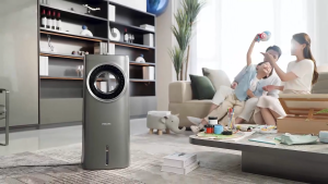 Quạt không cánh làm mát phun sương tạo ẩm. Kiêm lọc không khí ion âm và khử khuẩn UV Serial 4000. Thương hiệu Hà Lan cao cấp Philips - ACR4246X - BẢO HÀNH 2 NĂM