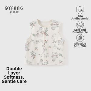 CAIYINGFANG | Childrens Cartoon Base Layer Sleeveless Vest Cotton
