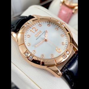 OPK jam tangan wanita dewasa terbaru 2025 anti air elegan simple berlian bercahaya dial jam tangan cewek aesthetic kulit