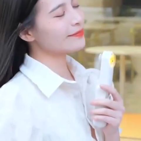 Mini Fan 3 IN 1 With Led light USB Portable Mini Fan Rechargeable Small ...