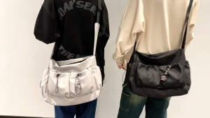 Túi xách nữ túi đeo chéo đeo vai size lớn nam nữ thời trang Hàn Quốc HR382