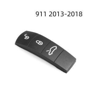 ปุ่มกุญแจรถยนต์ Porsche Key Button 911 Cayenne Macan Panamera 718 Taycan Lock Key Accessories Silicone Interior Car Parts
