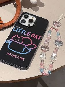 Compatible with iphone 15 Pro Max Casing 11 Creative carton cat xr xs Max 7 8 Plus Gloss TPU iPhone Case 11pro 13 12 14