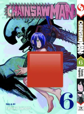 Vol. 6 English Manga Chainsaw Man Japanese Manga English Version Physical Book Hardcopy