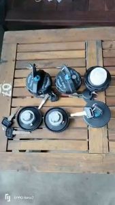 Nắp thùng dầu Kia 1.4 tấn K2700 K165 K3000 K190 Frontier nắp nhôm kèm chìa khóa.