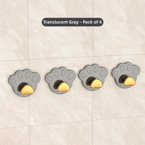 Multipurpose Bathroom Hooks 4 PCS