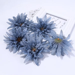 MENGHAO | 5/10Pcs Artificial Flowers Heads 11CM Fake Flowers for Home Decor Party Supplies Wedding Marriage Decoration DIY Gifts Accessory