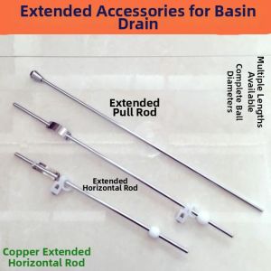 TEKANAI | Copper Telescopic Pull Rod Basin Drain