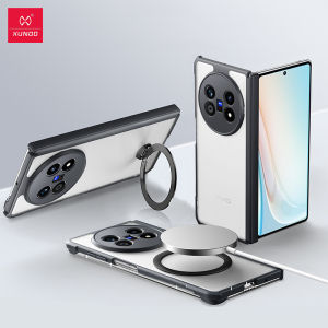 เคส Vivo X Fold5 เคสป้องกันการกระแทก XUNDD สำหรับ Vivo X Fild 5เคสโทรศัพท์สุดหรูพร้อมที่วางขาตั้งหมุนได้360 °