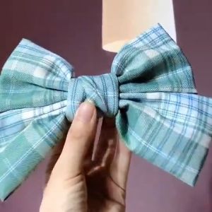 Jepit Rambut Pita Besar Korea: Aksesori Rambut Anak Dewasa