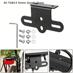 EELHOE | [TG813]E-Bike Electric Bicycle Tail Light Bracket Bicycle Lamp Bracket Rear Light Bracket Holder Replacement Parts Cycling Parts