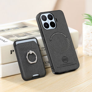 szhaiyu | For Magsafe Ring Stand Phone Case for Xiaomi 17T 15T Pro 17T 5G 2In1 Detachable Wallet Leather with Card Holder Protective Cover