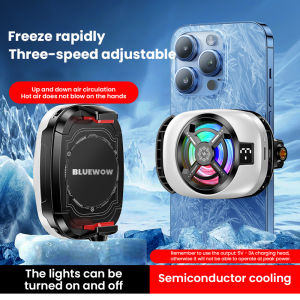 BlueWow หม้อน้ำโทรศัพท์มือถือแบบพกพาพัดลมโทรศัพท์ยูเอสบีต่อโทรศัพท์โทรศัพท์มือถือพัดลมทำความเย็นพัดลมโทรศัพท์ TL16อุปกรณ์เสริม