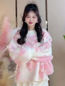 Fancy Super Nice Sweater Womens Autumn and Winter 2024 New Arrival Loose and Lazy Style Best Selling Western Style Fashion Tops