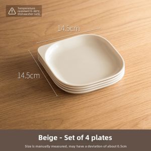 LANJIAOLUO | Bone Disposal High-end Dish for Food Preparation Dishwasher Safe