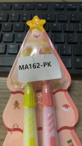 ChildrenS Toothbrush 3-12 Years Old 2 Pcs Cartoon Christmas Tree Soft Bristle Toothbrush