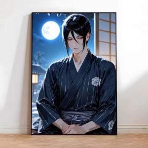 KAYOU | Acrylic Paint By Numbers Black Butler Anime Oil Painting Package Art Picture For Bedroom Wall Adults Hand Painted Unique Gift