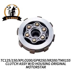 TC125/150/XPLO200/GPR250/XR200/TMX155 CLUTCH ASSY W/O HOUSING ORIGINAL MOTORSTAR