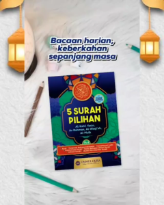 5 Surah Pilihan BONUS Dzikir Pagi Petang ORIGINAL Surat Al-Kahf Yasin Ar-Rahman Al-Waqiah Al-Mulk Al-Kahfi Dilengkapi Audio Murotal Transliterasi Latin Terjemah Penerbit Ummul Qura