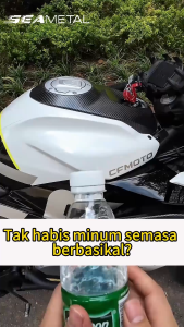 SEAMETAL Motorcycle Premium Bottle Holder Pemegang Botol Water Bottle Cup Holder Adjustable Clamp Bicycle Basikal Motosikal
