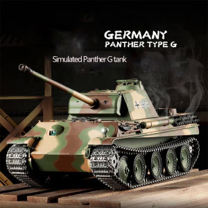 JDD[Fast Delivery][Available Original]Henglong 3879 German Leopard G Heavy Large Rc Tank 1:16 Infrared Battle Comitive Tank Model Caterpillar Chassis Military Toys