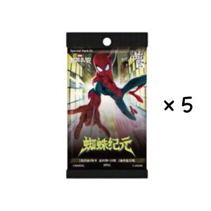 New Marvel Spiderman Superhero Collectible Trading Cards Battle Game Card SP01 Series Booster Box Collection Gift Toy