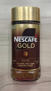Date 06/28  Cà phê hòa tan cao cấp Nescafe Gold 200g