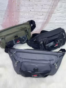 BAG PINGANG LELAKI BOY MEN MOTORRIDER BAG WATERPROOF WAIST BAG FOR BOYFRIEND FATHER READY STOCK