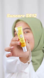 SR12 100%ORI-SUN CARE LOTION (SPF 15 sunscreen cocok kulit jerawatanberuntusan berminyak sensitif)