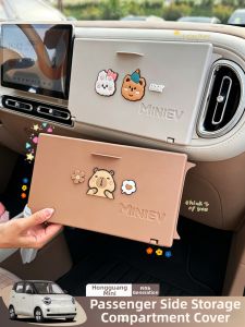 HUAYUQIANYU | Center Console Knob Hiding Storage Box Cover Plate