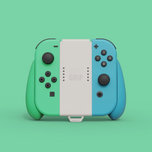 JoyGrip sạc qua cổng Type-C Savage Raven (Skull & Co) cho Joy-con Nintendo Switch 2 / Switch OLED / Switch 1